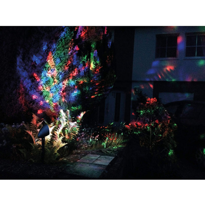 NÄVE LED-Disco-Außenstrahler Spotlight 3 W Schwarz - Bild 2