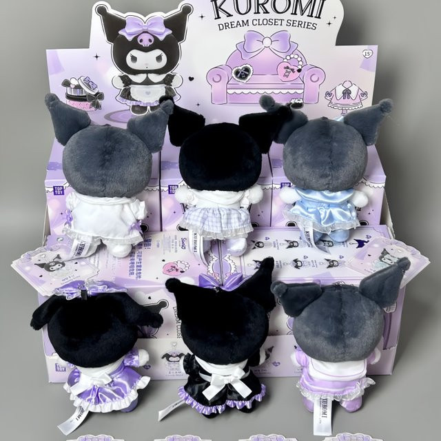 Sanrio Kuromi Dream Closet, Plüsch-Blindbox, Vinyl-Anhänger - Bild 1