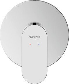 Duravit Wave UP Brause-Einhebelmischer Fertigmontageset in Chrom - Bild 1