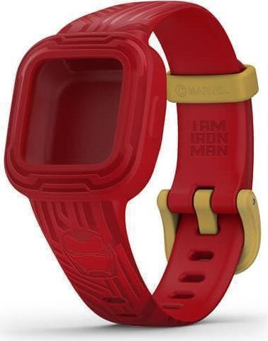Garmin Ersatzarmband vivofit jr3, Marvel Iron Man, Silikon, rot, Kinder - Bild 1