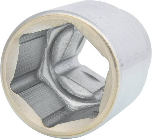 KS Tools Sechskant-Stecknuss kurz 1 Zoll in Silber aus Chrom-Vanadium - Bild 1
