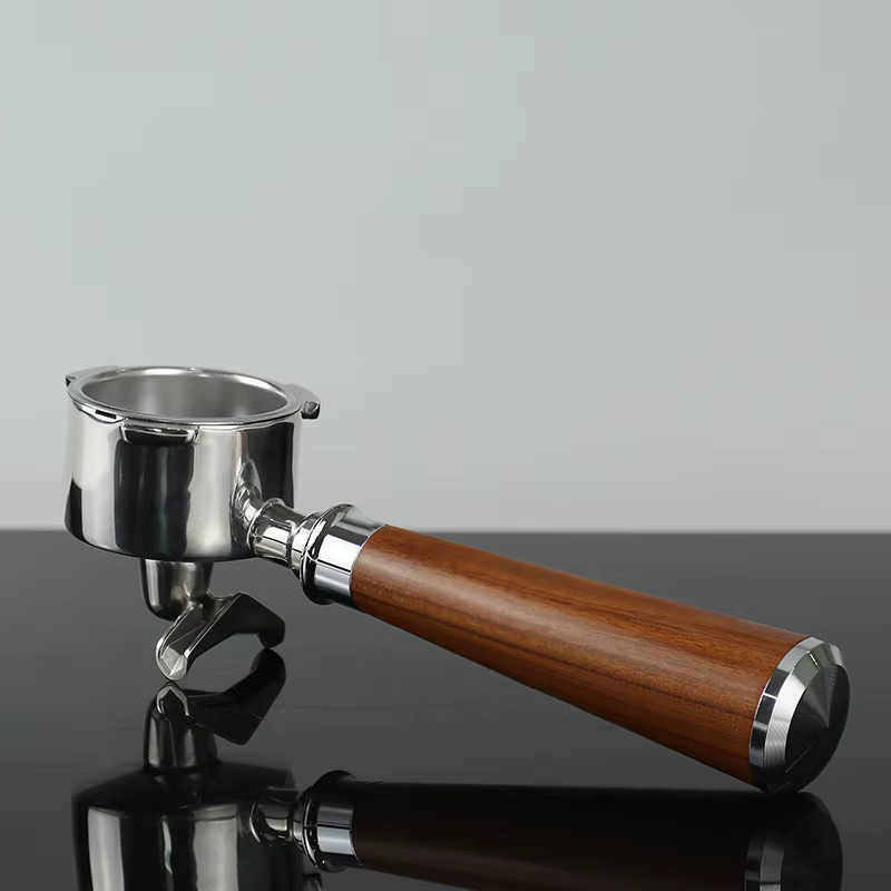 Delonghi Dedica Espresso Maschine Zubehör: 51mm Nackter Siebträger mit Filterkorb in Silber für EC680 und EC685 - Bild 2