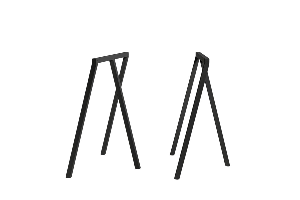 HAY Loop Stand Frame aus Stahl in Schwarz pulverbeschichtet - Bild 2