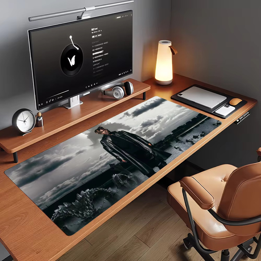 J-Juice Wrld Mauspad Multicolor rutschfeste Schreibtischunterlage aus Gummi für Gamer und PC-Zubehör - Bild 5
