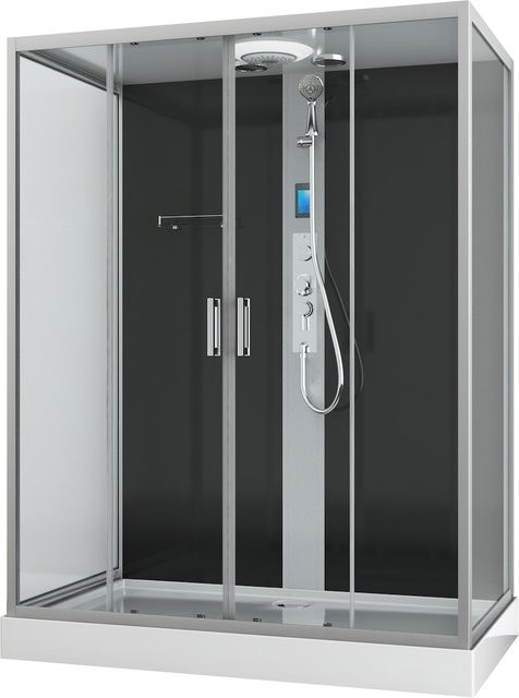 Sanotechnik Duschsystem NEW YORK in Schwarz - Bild 1
