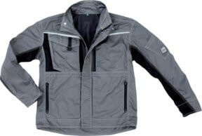 Excess Arbeitsjacke Champ in Grau/Schwarz, Größe S - Bild 1