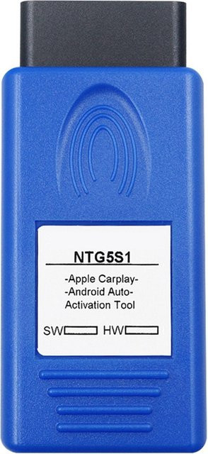 Apple CarPlay und Android Auto Aktivierungsmodul für Mercedes-Benz NTG 5.1 und NTG 5es2 in Blau - Bild 1