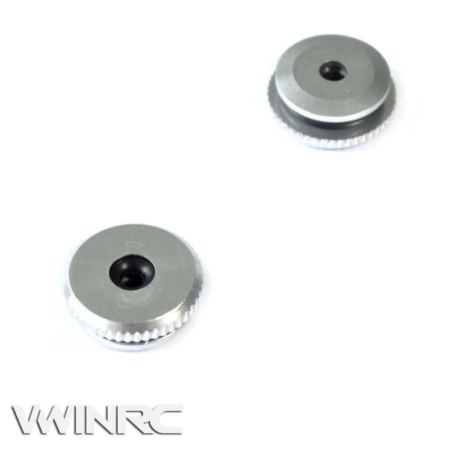 VWINRC Allgemeine Metall Baldachin Mutter, 4-teiliges Set, Grau - Bild 2