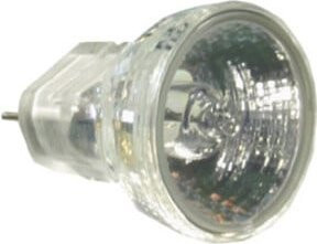 Scharnberger Hasenbein NV Halogenglühlampe MR8 GZ4 12V 5W 30 Grad Transparent - Bild 1