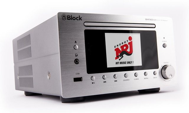 MHF-900 Solo CD-Internet Receiver in Diamantsilber - Bild 1