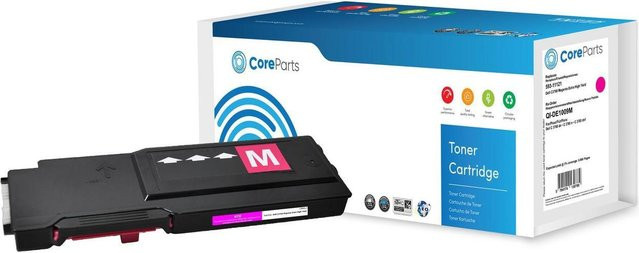 CoreParts Toner Magenta 593-11121 (QI-DE1009M) für Dell C3760 Laserdrucker - Bild 1