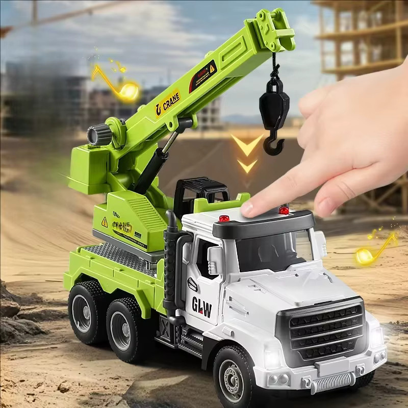 GLW Engineering Kran, Spielzeugfahrzeug, Metall und Kunststoff, Diecast - Bild 3