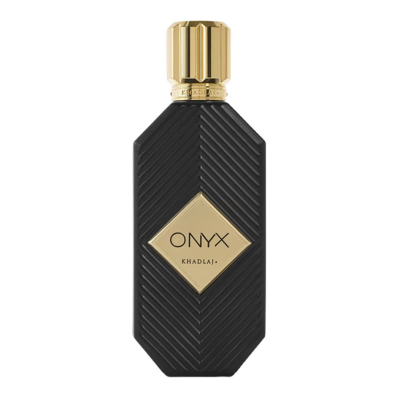 Khadlaj Onyx Gold Eau de Parfum 100ml Schwarz Glas - Bild 4