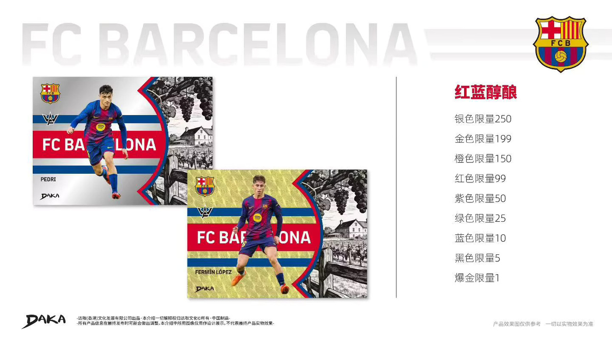 DAKA FC Barcelona WM-Sammelkartensammlung, Sport, Bunt / Mehrfarbig - Bild 1