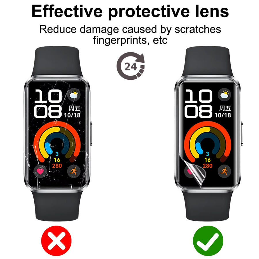 Huawei Schutzfolie für Huawei Band 11, transparent, Unisex - Bild 3