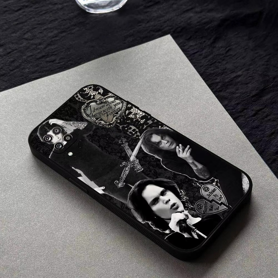 Ville Valo Singer Soft Cover Handyhülle für Samsung Galaxy S21 S22 S23 S24 S25 S26 Ultra FE Plus 5G und A52S - Bild 3