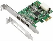 Dawicontrol DC-FW800 PCIe Netzwerkkarte in Grün - Bild 1