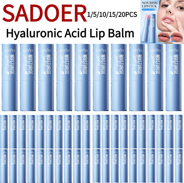 SADOER Lippenbalsam mit Hyaluronsäure, Unisex - Bild 1