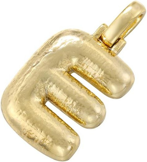 YULIN Anhänger A-Z Initialen, Gold, Kupfer, Damen - Bild 1