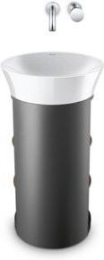 Duravit Waschtischunterschrank White Tulip in Weiß, glänzend, B/T/H: 41 x 41 x 75 cm - Bild 1