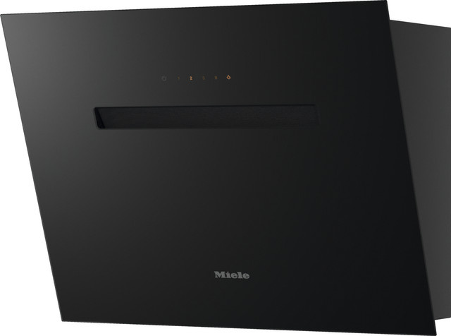Miele Dunstabzugshaube DAH 1650 Active in Obsidianschwarz für Wandmontage mit Abluft oder Umluft und Aktivkohlefilter - Bild 1