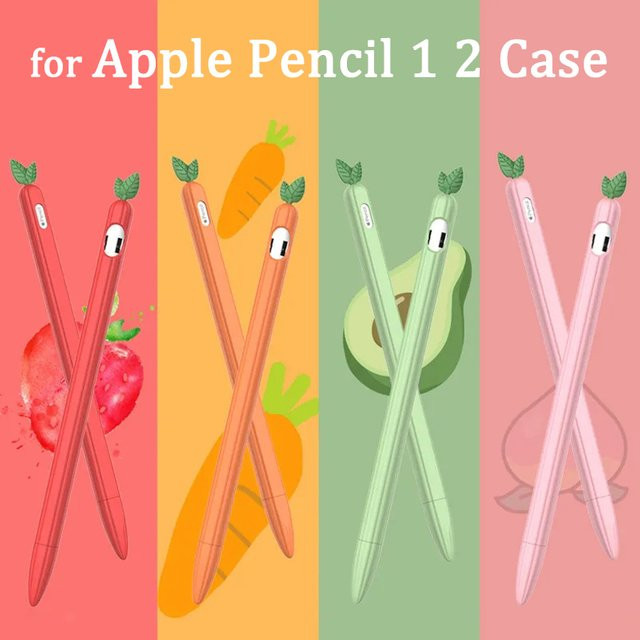 Silikon-Schutzhülle für Apple Pencil 1. und 2. Generation in Grün - Bild 1