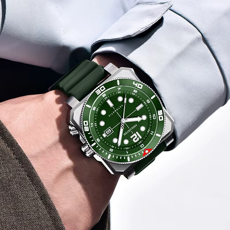 FEELNEVER Armbanduhr, Automatik, Edelstahl, Saphirglas, Herren - Bild 5