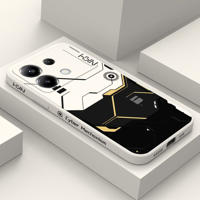 Goldene Silikon Schutzhülle für Xiaomi Poco F8 F7 X7 X6 F6 M6 M5 M5S F5 X5 F4 X4 M4 F3 X3 Ultra Pro GT - Bild 1