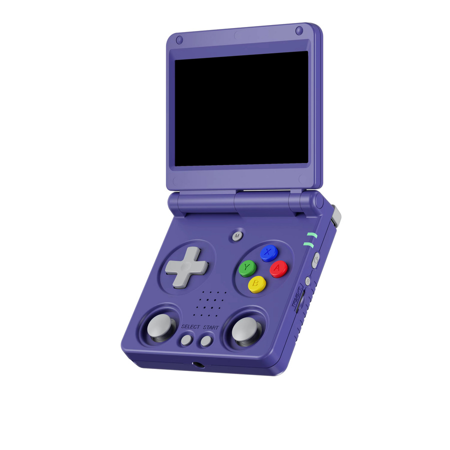 Anbernic RG34XXSP Retro-Spielekonsole in Blau mit 3,4-Zoll IPS Display, Linux 64-Bit, H700 Quad-Core und HDMI-Anschluss - Bild 6