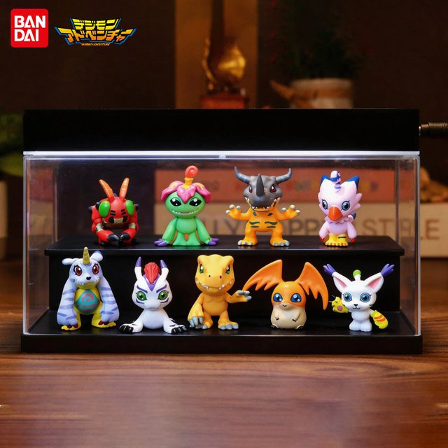 Bandai Digimon Adventure Mini-Monster-Spielzeug, 9-teiliges Set - Bild 1
