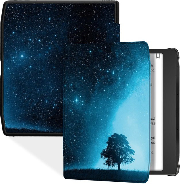 Pocketbook Hülle für 700 Era, Era Color und Era Lite in Blau mit Hartschalen-Rückseite und Auto Sleep/Wake Funktion aus PU-Leder - Bild 1
