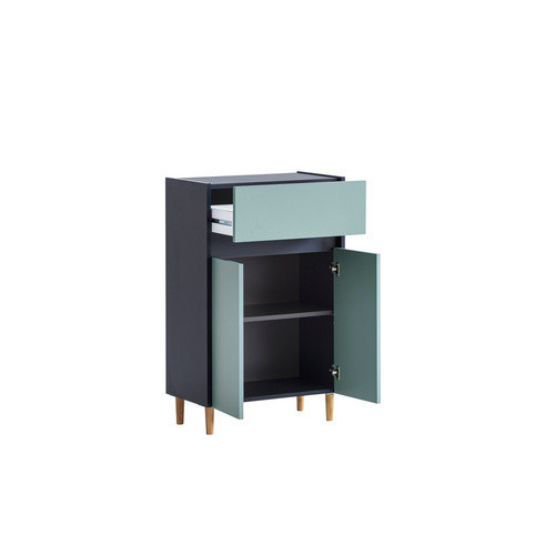 Schildmeyer Highboard Lovis in Blau, B/H: 57 x 90,3 cm - Bild 2