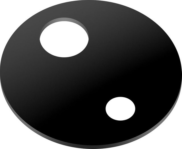 HMD Arc / Key Rückkamera Glas mit Blitz Service Pack in Schwarz - Bild 1