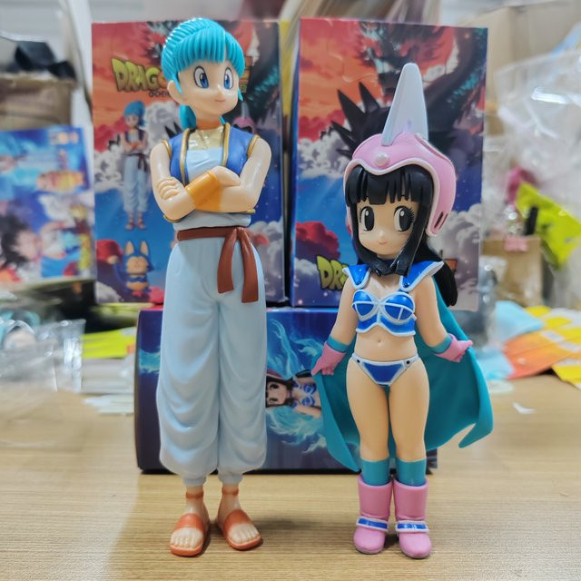 Bandai Dragon Ball Super Son Goku Krillin Bulma, Actionfigur, Kunststoff - Bild 1