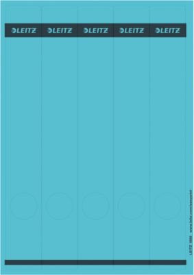 LEITZ Rückenschilder lang, blau, PC-beschriftbar, selbstklebend, 125 Stück, Rückenbreite: 50 mm - Bild 1