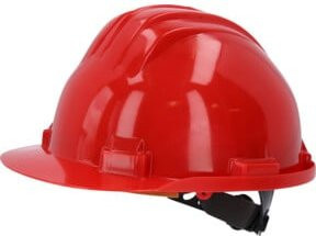 KS Tools Schutzhelm EN 397 mit abnehmbarem Kopfband in Rot - Bild 1