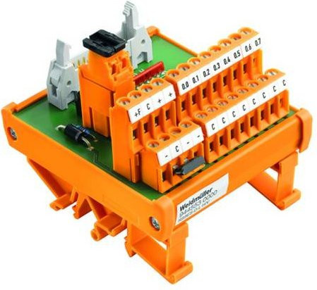 Weidmüller Übergabeelement RS 8IO 2W L H S in Orange - Bild 1