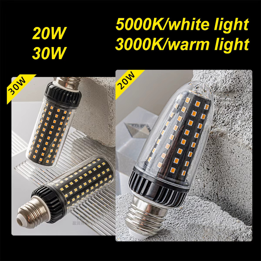 YORYZENG LED Mais Birne Energiesparende Lampe mit 360 Grad Lichtverteilung in E14 oder E27 Fassung - Bild 2