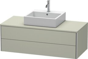 Duravit Waschtischunterschrank XSquare wandhängend mit 2 Schubladen, B/T: 120 x 54,8 cm, Höhe: 40 cm - Bild 1