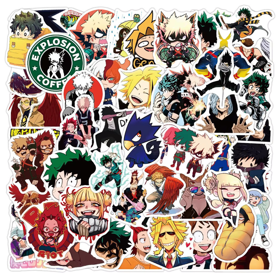 Bandai My Hero Academia Aufkleber, Bunt / Mehrfarbig - Bild 2