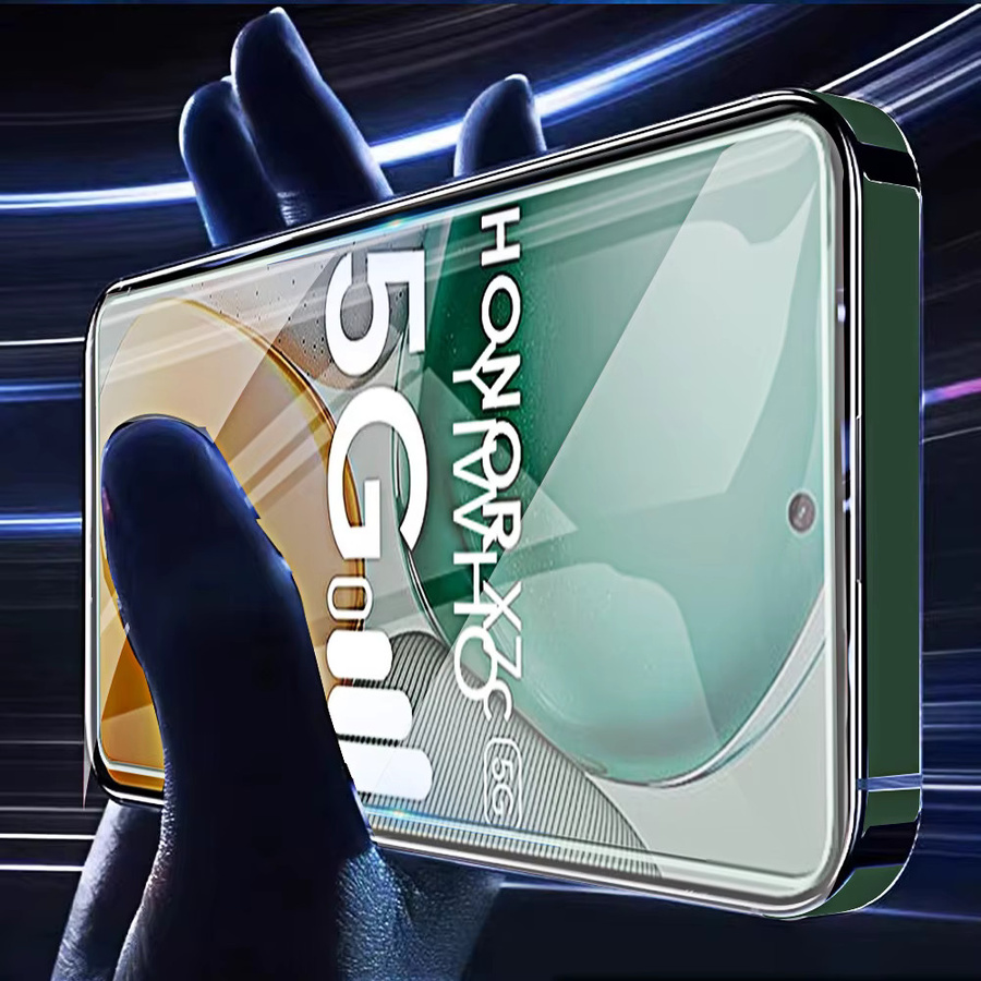 4 Stück Displayschutzfolien aus gehärtetem Glas für Huawei Honor X7d X6c X7c X8c X7b X6b X8b X7a X6a X8a in Transparent mit vollständiger Abdeckung - Bild 4