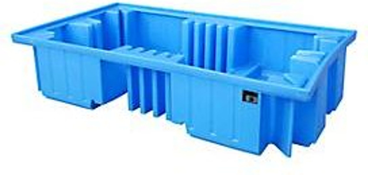 Bauer Südlohn GREEN-LINE PE-Auffangwanne WP 2/11 aus Polyethylen in Blau - Bild 3