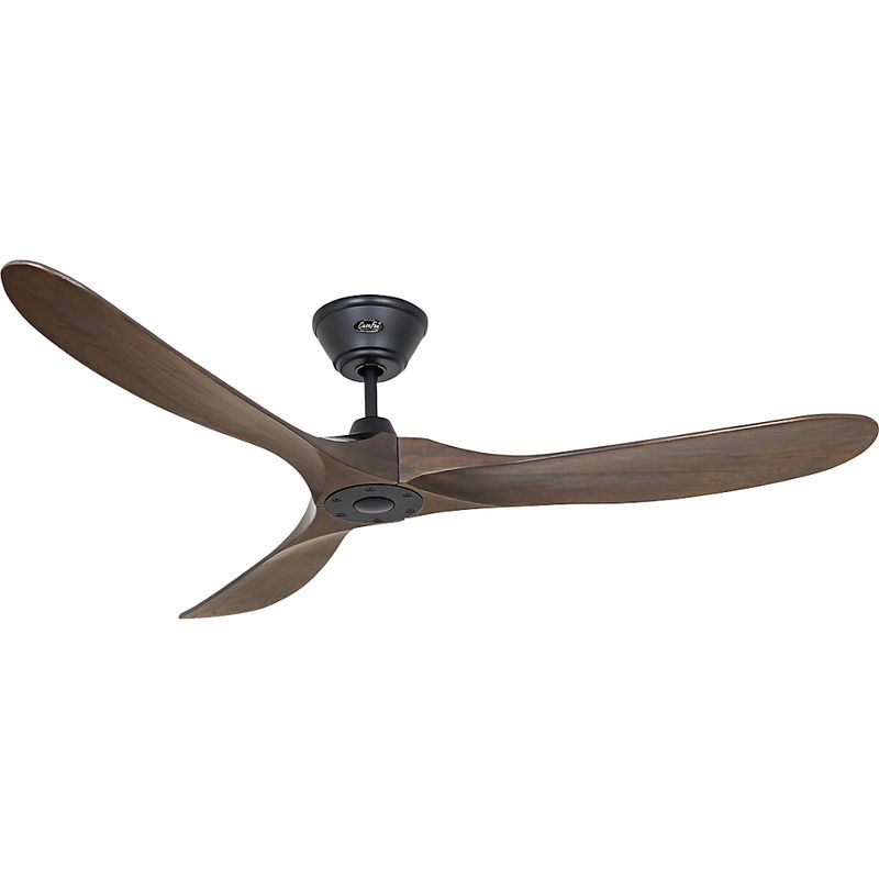 CasaFan ECO GENUINO 152 MS-NB Deckenventilator in Schwarz Matt mit Fernbedienung und Winterbetrieb, Durchmesser: 152 cm, Höhe: 28,5 cm - Bild 2
