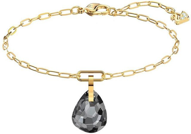 Swarovski T-Bar Armband, Grau, Kristall, Damen - Bild 1