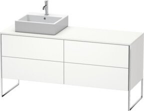 Duravit Waschtischunterschrank XSquare in Weiss Matt, B/T/H: 160 x 54,8 x 77,8 cm - Bild 1