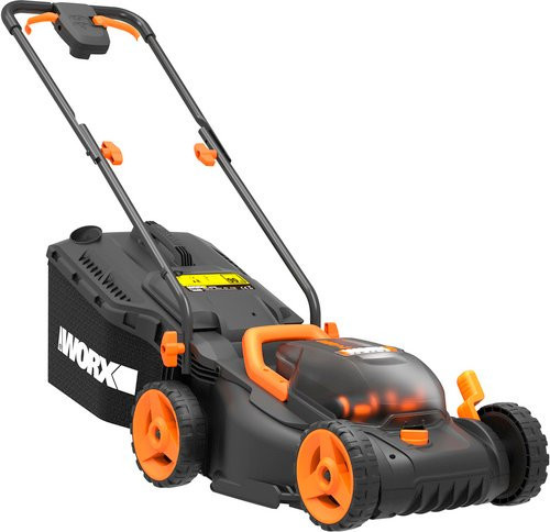 Worx Powershare Akku-Rasenmäher WG779E.1 40 V mit Fangkorb, bunt - Bild 2