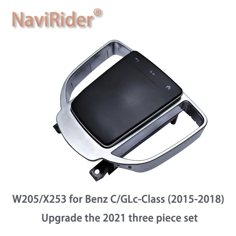 Jetalon Android Touch-Bedienfeld Upgrade für Mercedes Benz C-Klasse und GLC-Klasse 2015–2018 W205/X253 in Schwarz - Bild 3