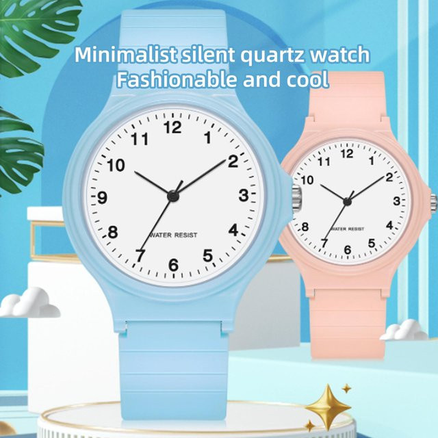 Fishine Digitaluhr, Quarz, Kunststoff, Schwarz, Unisex - Bild 1