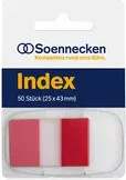 Soennecken Haftstreifen Index in Rot und Mehrfarbig - Bild 1