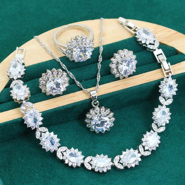 YIRAN Jewelry Schmuckset, Zirkon, Unisex - Bild 1
